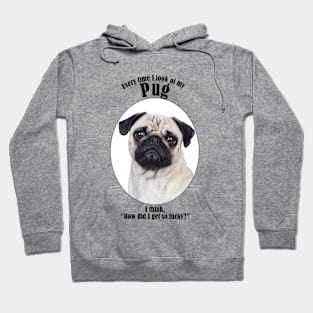 Lucky Pug Hoodie